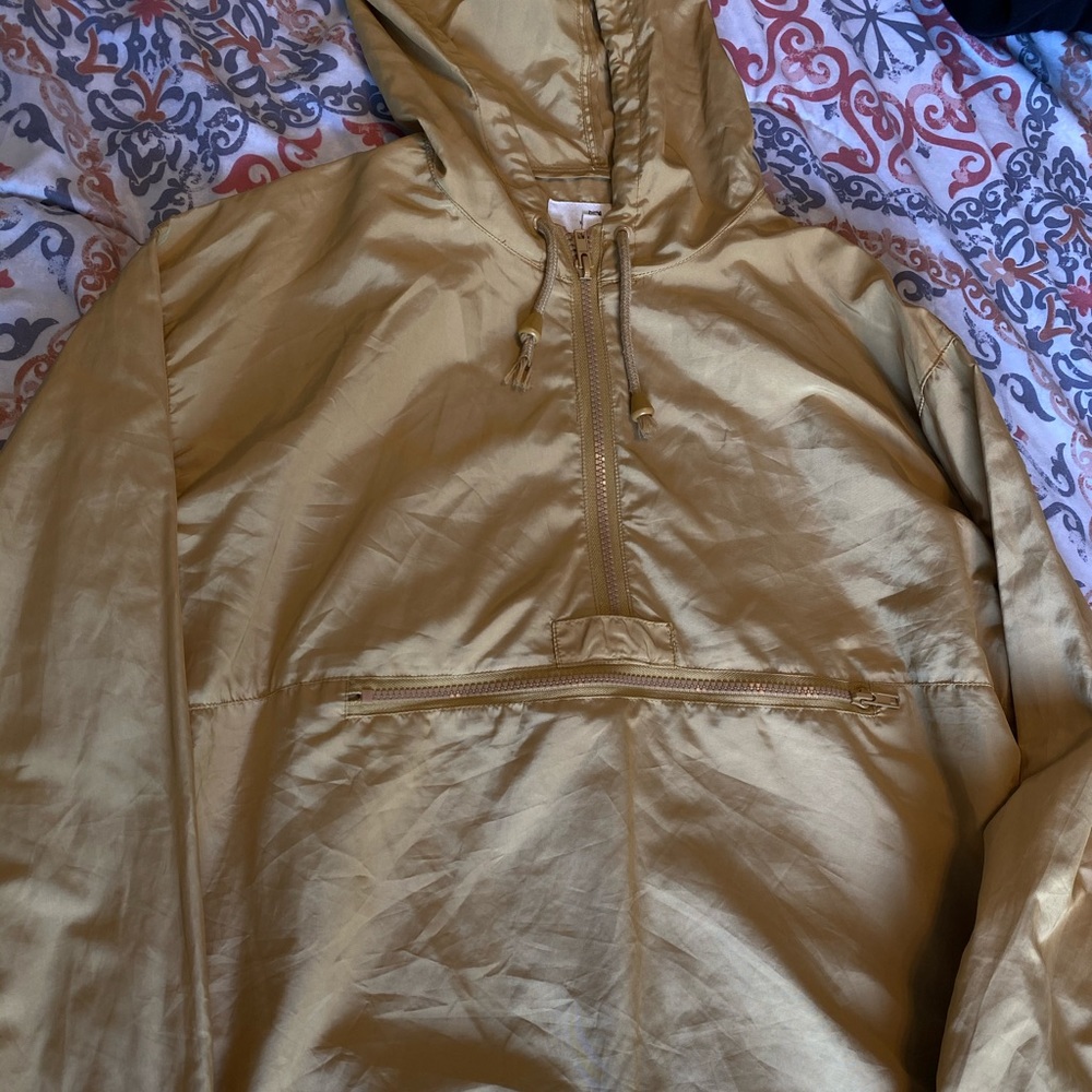 Tan windbreaker